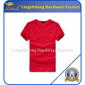 Kundengerechte Druck-Logo-Baumwollleere Werbungs-T-Shirts